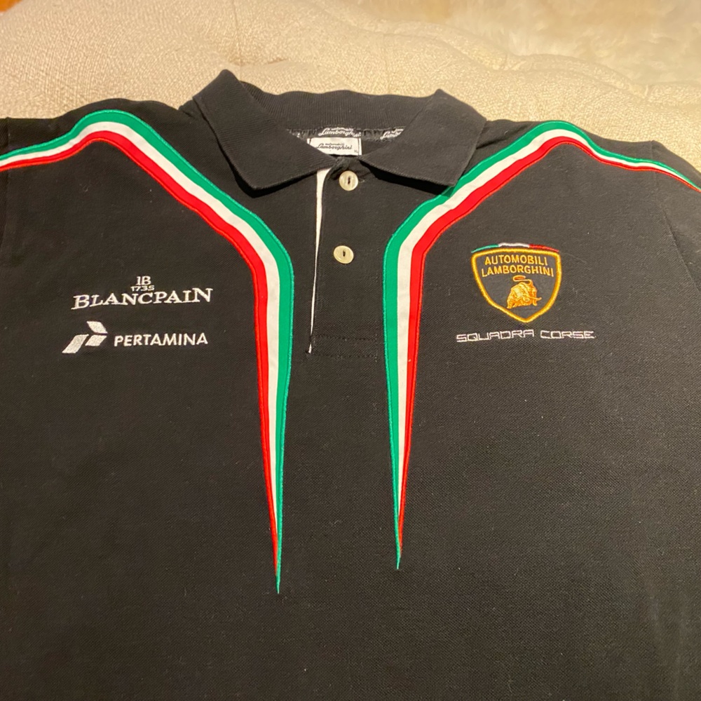 Lamborghini polo T-shirt, new. Size XL